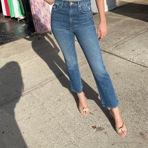 MOTHER ankle smokin flare jean size 32